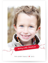 Merry Little Gift Tag Christmas Photo Cards