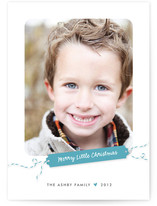 Merry Little Gift Tag Christmas Photo Cards