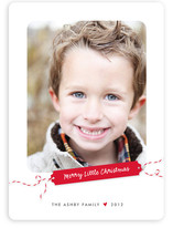 Merry Little Gift Tag Christmas Photo Cards