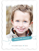 Merry Little Gift Tag Christmas Photo Cards