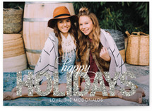 Glitter Christmas Photo Cards