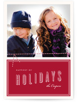 Twine and Vintage Christmas Photo Cards