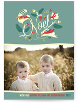 Woodland Noel Christmas Photo Cards