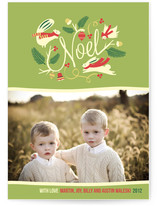 Woodland Noel Christmas Photo Cards