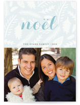 Winter Foliage Christmas Photo Cards