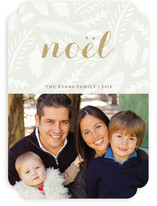 Winter Foliage Christmas Photo Cards