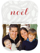 Winter Foliage Christmas Photo Cards