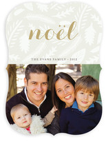 Winter Foliage Christmas Photo Cards