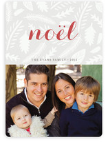 Winter Foliage Christmas Photo Cards