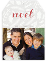 Winter Foliage Christmas Photo Cards