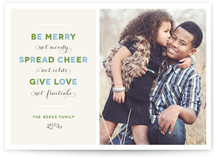 Merry Funny Christmas Photo Cards
