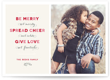 Merry Funny Christmas Photo Cards