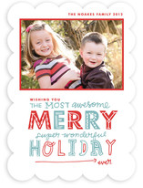 Most Awesome Super Wonderful Christmas Photo Cards