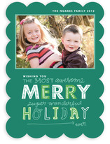 Most Awesome Super Wonderful Christmas Photo Cards