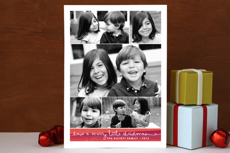 Gallery Grid Christmas Photo Cards