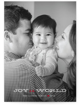 Jingle and Joy to the World Christmas Photo Cards