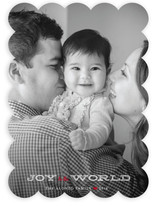 Jingle and Joy to the World Christmas Photo Cards
