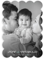Jingle and Joy to the World Christmas Photo Cards