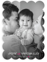 Jingle and Joy to the World Christmas Photo Cards