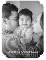 Jingle and Joy to the World Christmas Photo Cards