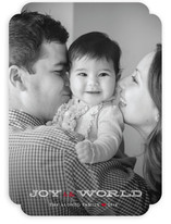 Jingle and Joy to the World Christmas Photo Cards