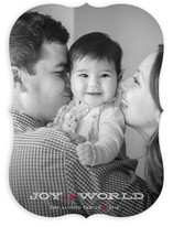 Jingle and Joy to the World Christmas Photo Cards