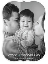 Jingle and Joy to the World Christmas Photo Cards