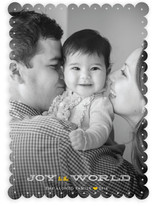 Jingle and Joy to the World Christmas Photo Cards