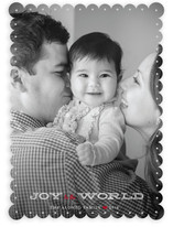Jingle and Joy to the World Christmas Photo Cards
