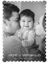 Jingle and Joy to the World Christmas Photo Cards
