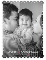 Jingle and Joy to the World Christmas Photo Cards