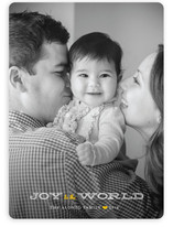 Jingle and Joy to the World Christmas Photo Cards