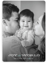 Jingle and Joy to the World Christmas Photo Cards
