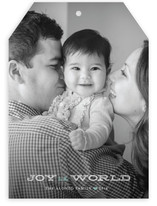 Jingle and Joy to the World Christmas Photo Cards