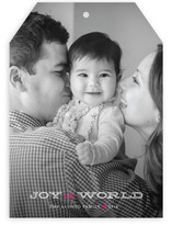 Jingle and Joy to the World Christmas Photo Cards