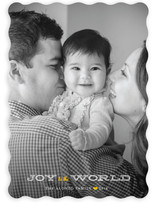 Jingle and Joy to the World Christmas Photo Cards