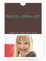 Simple+ Christmas Photo Cards