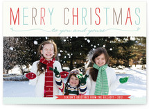 Be Light Christmas Photo Cards