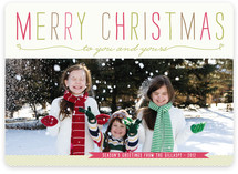 Be Light Christmas Photo Cards