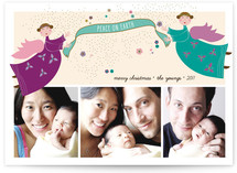Anges de Noel Christmas Photo Cards