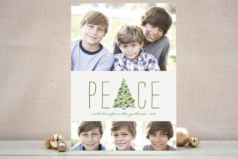 Arbor Peace Christmas Photo Cards