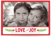 Cedar and Berries Christmas Photo Cards