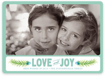 Cedar and Berries Christmas Photo Cards
