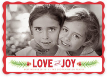 Cedar and Berries Christmas Photo Cards