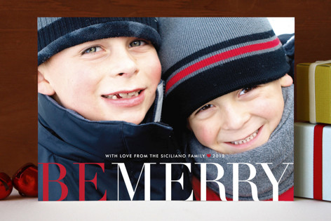 Big and Merry Christmas Photo Cards