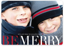 Big and Merry Christmas Photo Cards