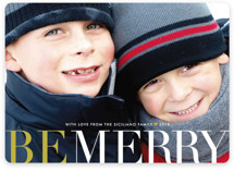 Big and Merry Christmas Photo Cards