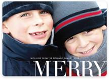 Big and Merry Christmas Photo Cards