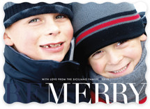 Big and Merry Christmas Photo Cards