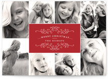 Classic Collage Christmas Photo Cards